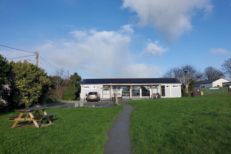 Fowey Library is now operating from the Pavilion at Squires Field, off Langurtho Road. (Picture: Cornwall Council Library Service)