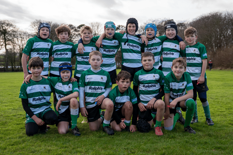 The Newquay Hornets under 11's team