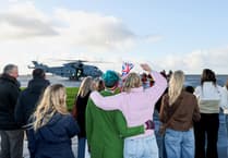 Families reunited at RNAS Culdrose homecoming
