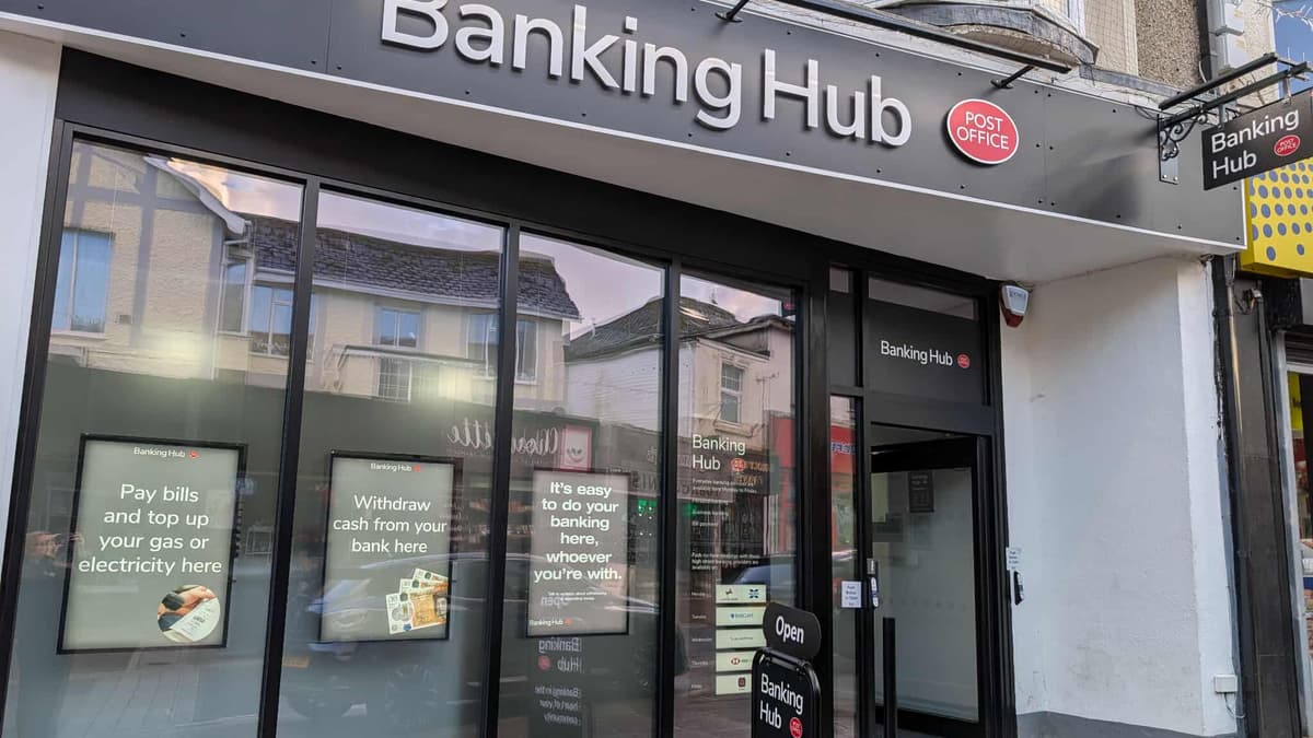 Banking hub opens for business