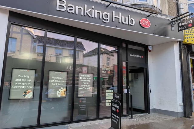 Banking hub opens for business