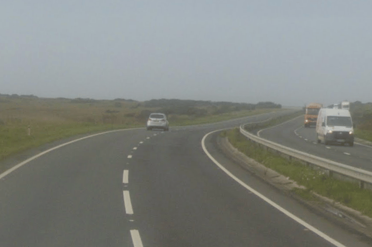 The A30 at Temple (Picture: Google)