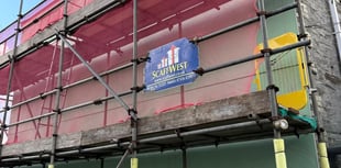 New mural taking shape to help attract visitors