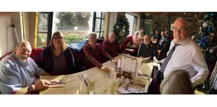 Oddfellows' bumper Sunday lunch gathering goes down a treat