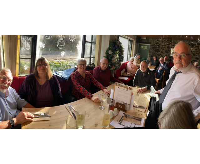 Oddfellows' bumper Sunday lunch gathering goes down a treat