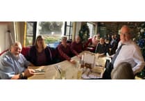 Oddfellows' bumper Sunday lunch gathering goes down a treat