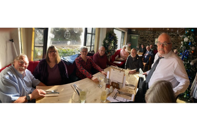 Oddfellows Sunday lunch gathering.