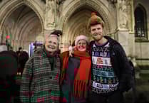 Singing for ShelterBox - carols at Truro Cathedral