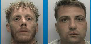 Men jailed for armed attack in street at school run time