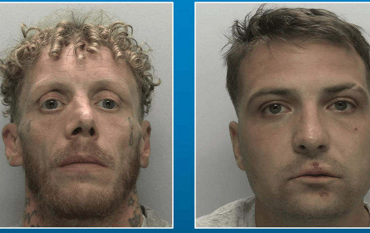 (L-R) - Matthew Cunningham and Nikita Trembath