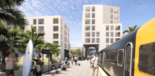 Multi million pound plans to regenerate train station area on track