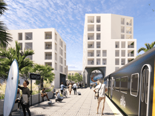Multi million pound plans to regenerate train station area on track