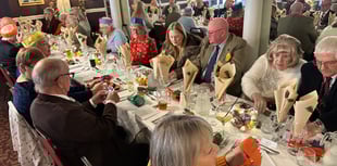Oddfellows in celebratory mood at annual Christmas lunch