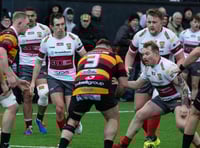 Leaders Camborne battle past Cinderford on Southworth's big day