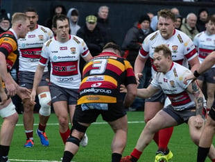 Leaders Camborne battle past Cinderford on Southworth's big day