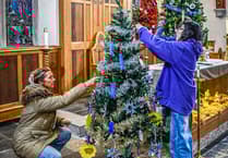 Christmas tree festival in Cornish village hailed a resounding success
