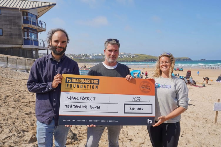 The Wave Project is among one of the Boardmasters Foundation beneficiaries