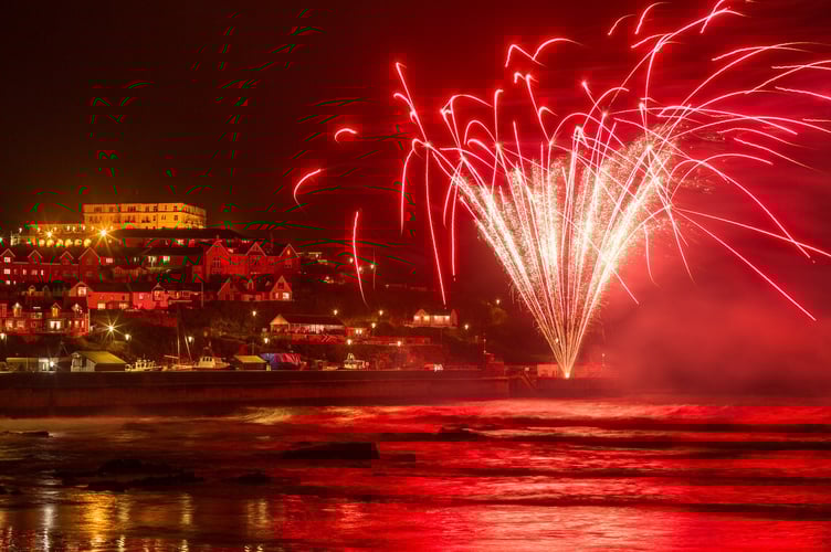 Newquay Town Council will once again host the traditional midnight firework display over the harbour