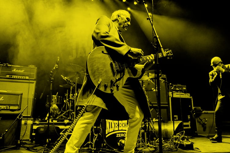 BRITISH RnB band Nine Below Zero.