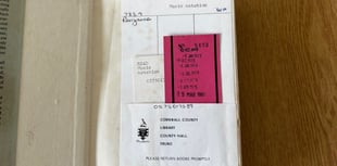 Book returned to Cornish library 45 years after it was loaned out