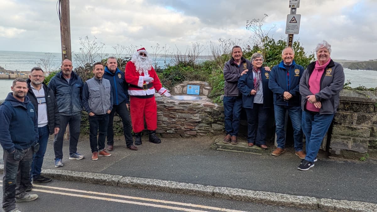 Charity gets its Christmas wish to open new wishing well
