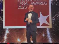 Business beats global law firms to win national award