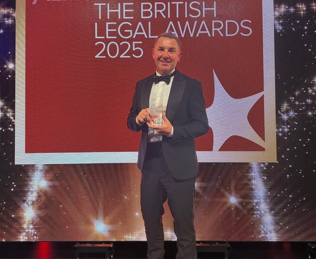 Business beats global law firms to win national award