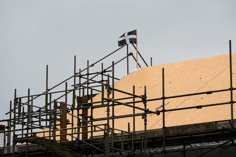 Boscawen Park Sports Hub roof