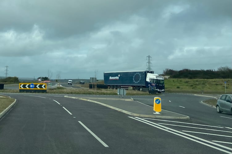 Cllr Steve Trevelyan says all lorry drivers should be advised to use the new link road. (Picture: Andrew Townsend)