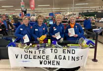 Generous shoppers in Cornwall donate items to aid women's refuges