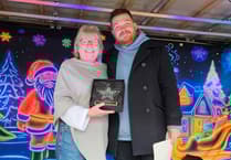 Stars are out for Christmas in St Austell