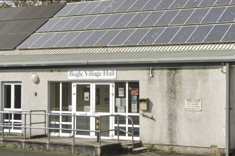 Bugle village hall.