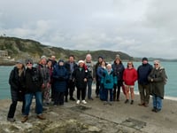 Birdwatching fieldtrip around harbour spots 16 species