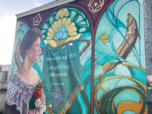 Mural paying tribute to WI created