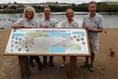 Beach-goers can enjoy new information boards