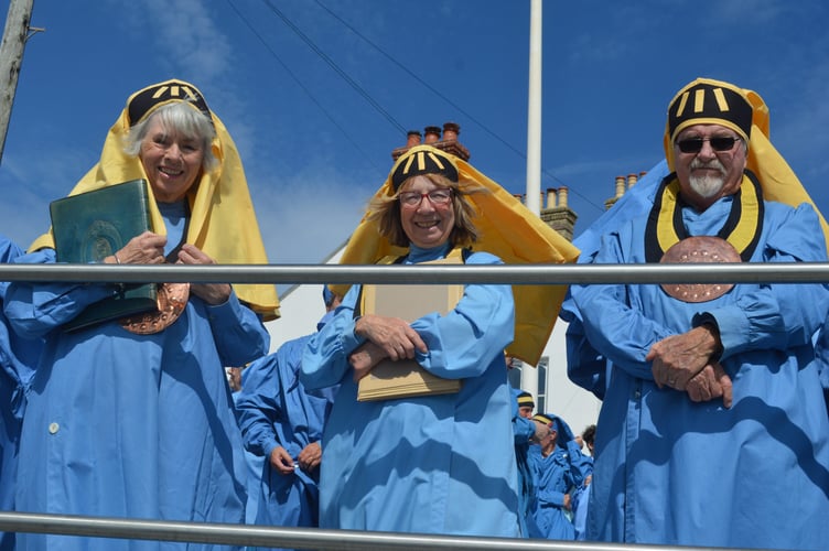 Bards of the Gorsedh Kernow during a previous event (Picture: Gorsedh Kernow)