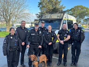 Students encouraged to paws-for-thought around illegal substances