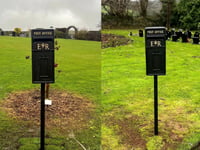 Postboxes installed to help people remember loved ones who have died