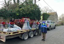 Ladock Church bells return just in time for Christmas
