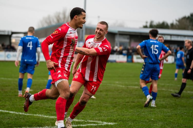 Rhys Simmonds and Louis Price.