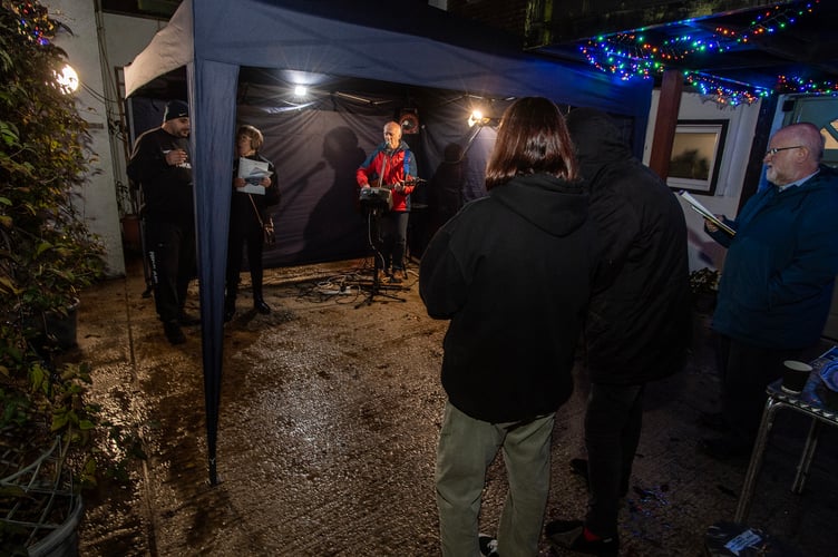 Harbour Housing carol service 5.