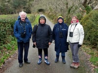 Local birdwatchers spot 16 species on Roseland Peninsula trip