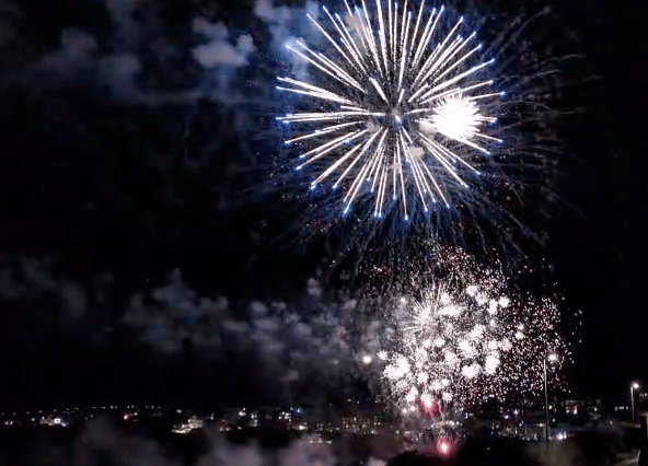 Newquay welcomes in 2026 with spectacular fireworks display