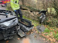 Icy New Year's Day causes travel chaos across Devon and Cornwall