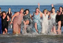 BRAA-VE souls glammed up to enjoy a dip and see out the year in style