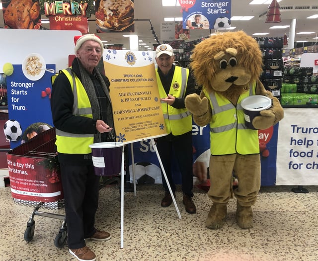 Lions festive fundraising for principal charities