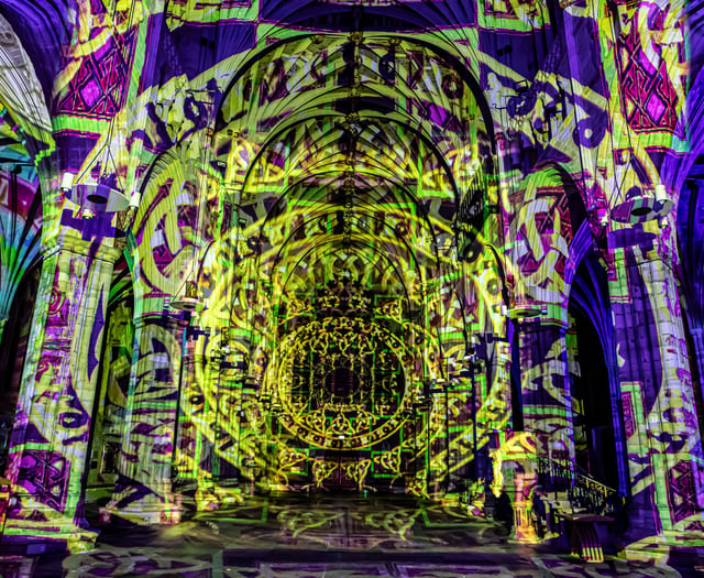 “Time” takes over cathedral 