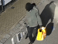 Police appeal to identify masked person after festive vandalism