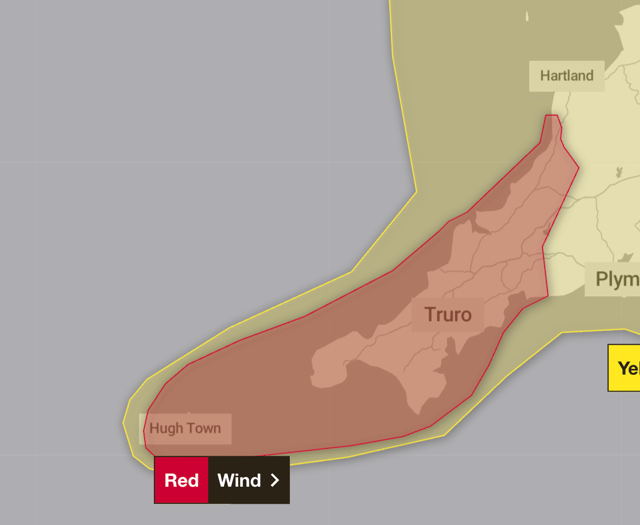Storm Goretti: Red weather warning for 'Hurricane Force 12' winds