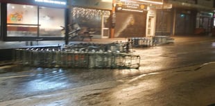 Storm chaos in Cornwall as 123mph winds reported